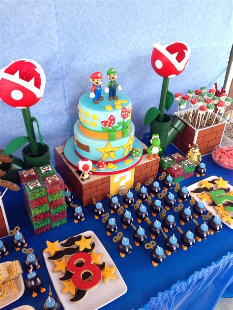 mario bros birthday ideas